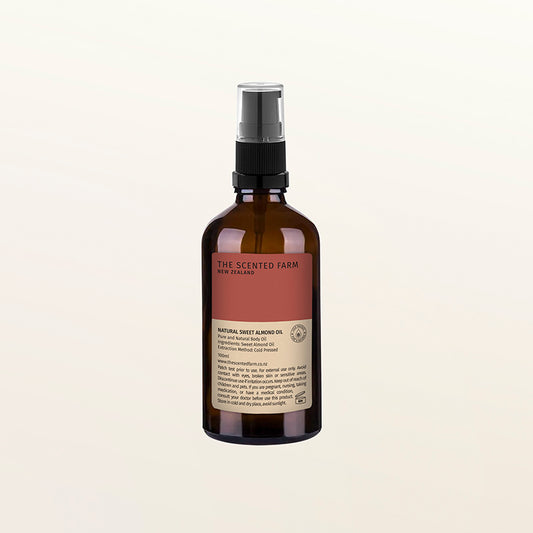 Natural Sweet Almond Oil - Cold Pressed